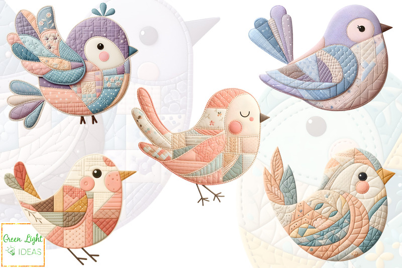 patchwork-birds-clipart-cute-pastel-birds-graphics