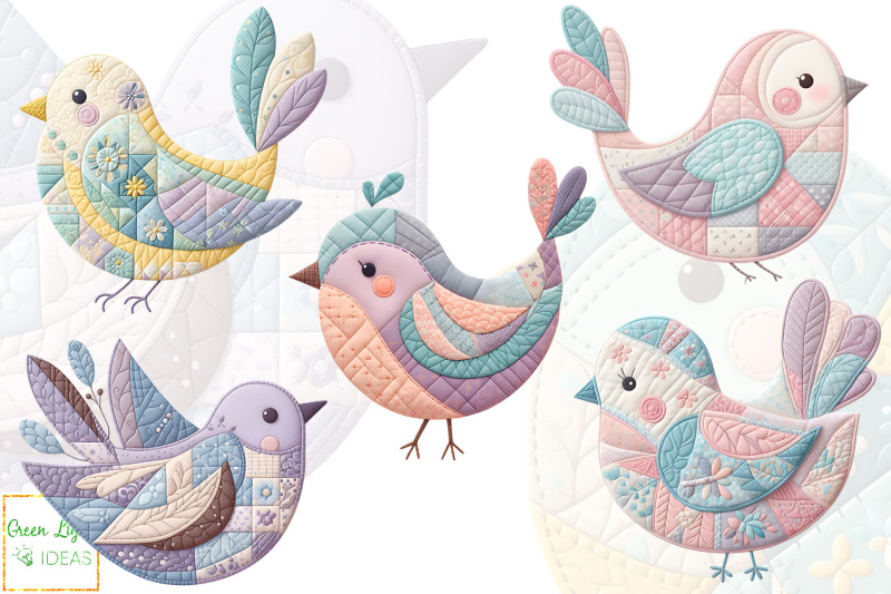 patchwork-birds-clipart-cute-pastel-birds-graphics