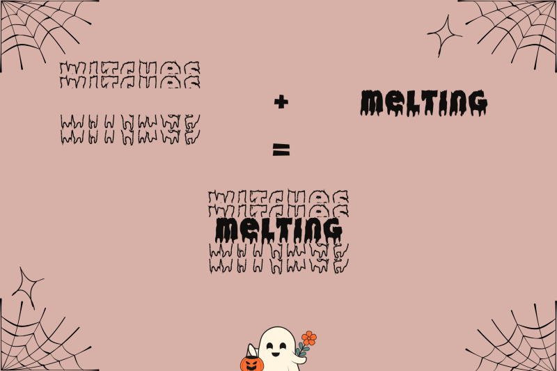 handwriting-melted-stacked