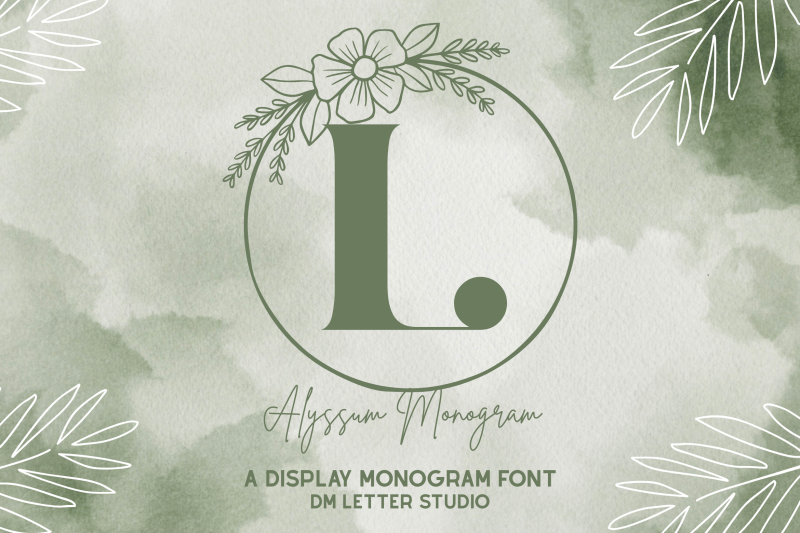 alyssum-monogram