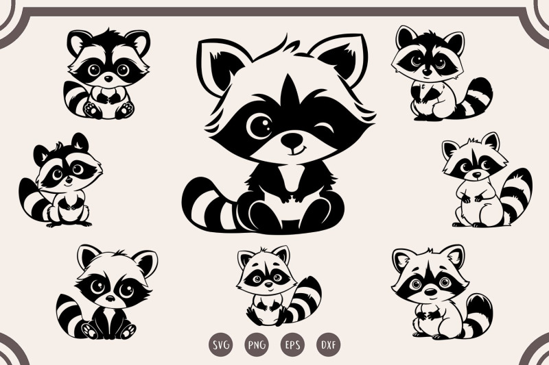 raccoon-svg-bundle-cartoon-raccoon-svg-cute-raccoon-svg