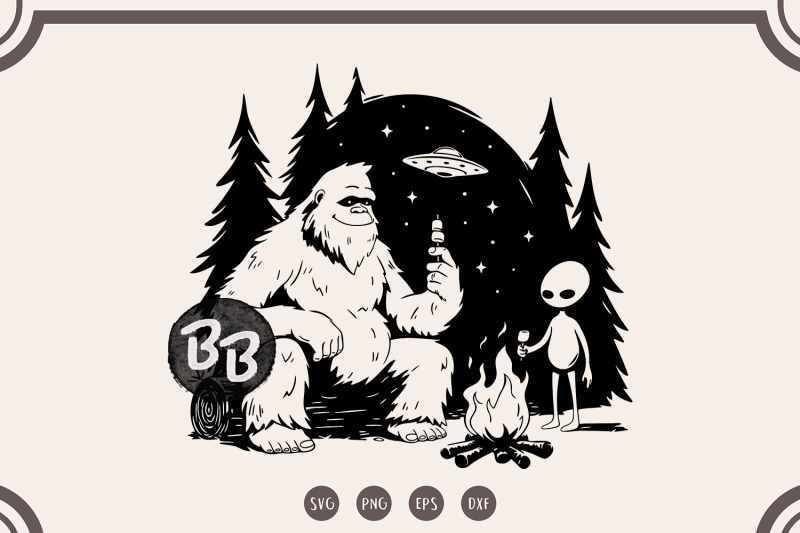 alien-bigfoot-roasting-marshmallows-svg-bigfoot-alien-svg