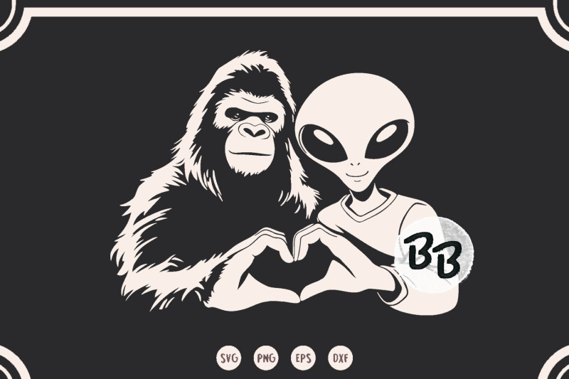 bigfoot-alien-heart-hands-svg-funny-sci-fi-alien-lover