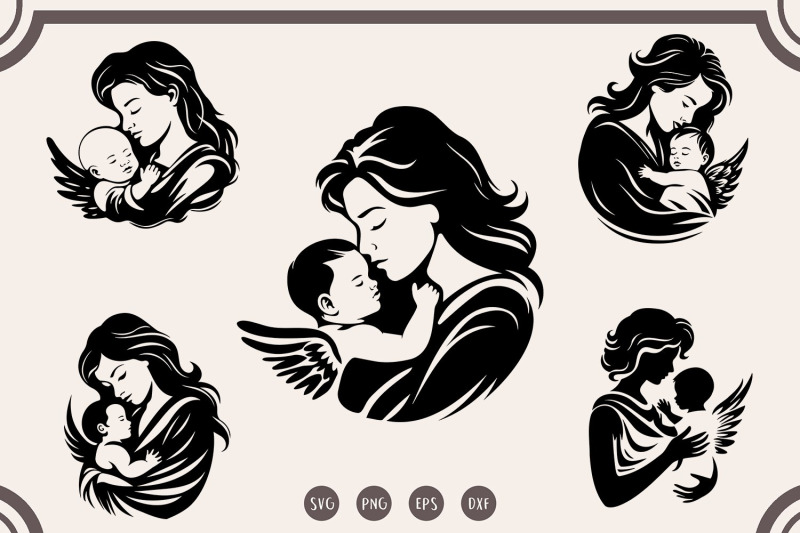 baby-loss-memorial-svg-bundle-mom-holding-baby-angel-svg