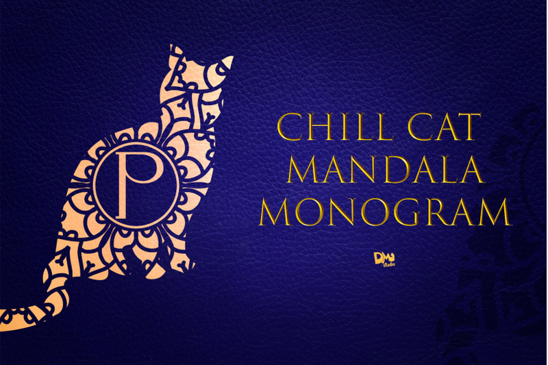 chill-cat-mandala-monogram