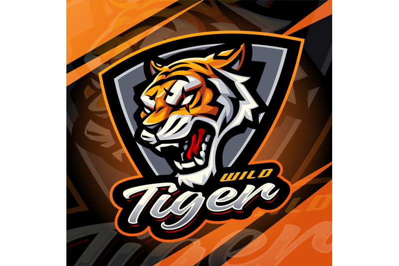 tiger-head-esport-mascot-logo-design