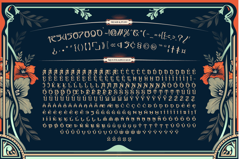 de-mucha-art-nouveau-style-font