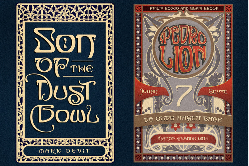 de-mucha-art-nouveau-style-font