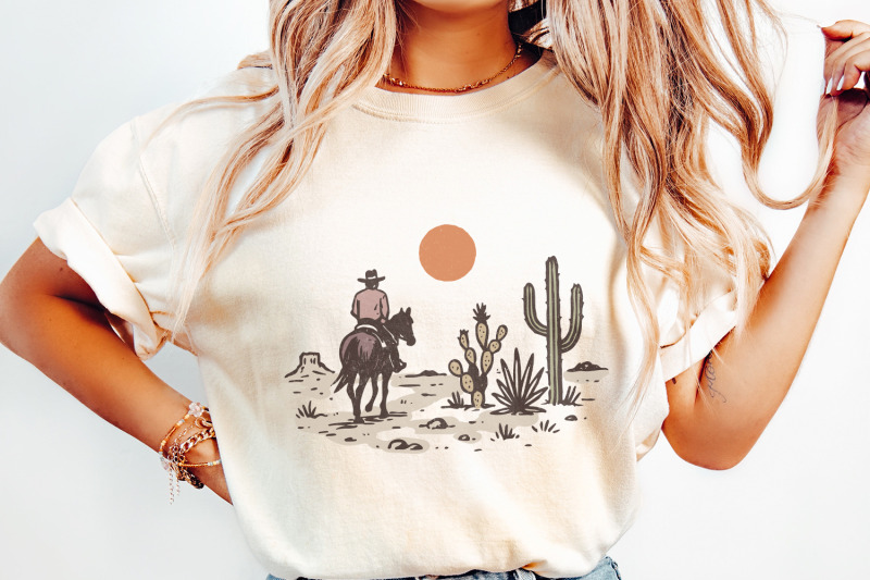western-cowboys-png-western-sublimation-desert-dust-cactus-retro-vi