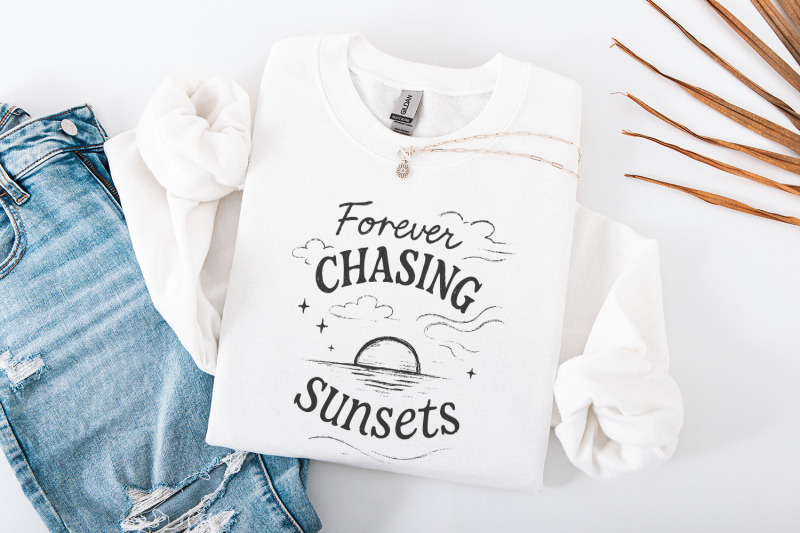 forever-chasing-sunsets-png-boho-floral-png-summer-sublimation-desig