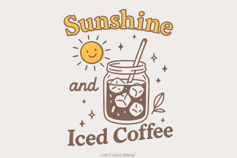 sunshine-amp-iced-coffee-png-digital-download-instant-download-t-shirt