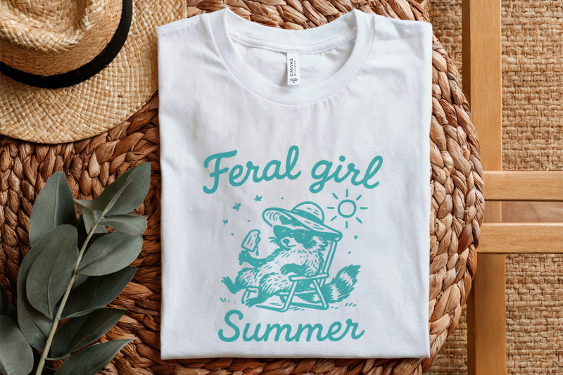 feral-girl-summer-raccoon-png-funny-raccoon-cowgirl-png-western-dig