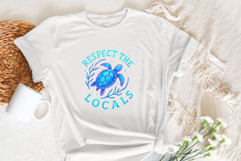 respect-the-locals-png-sea-turtle-shirt-png-summer-shirt-png-beach