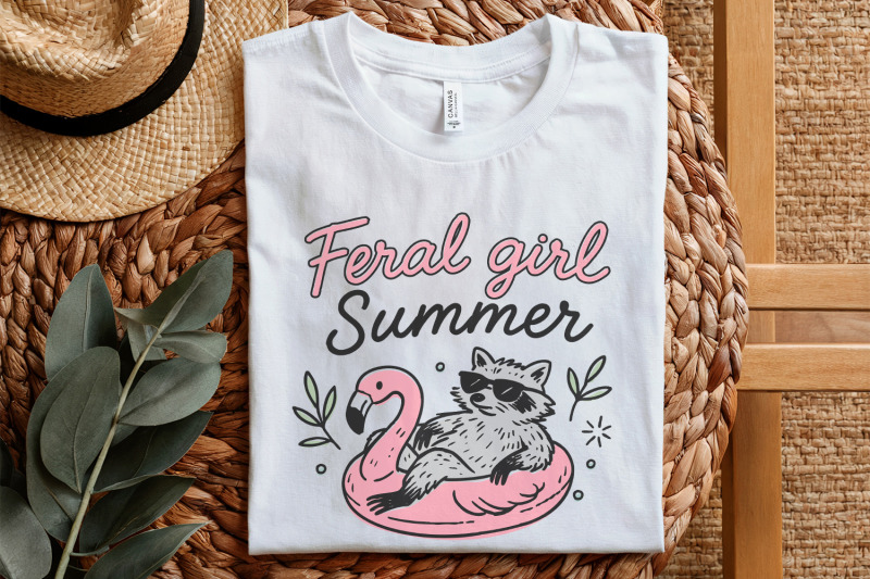 feral-girl-summer-raccoon-png-funny-raccoon-png-cowgirl-raccoon-png