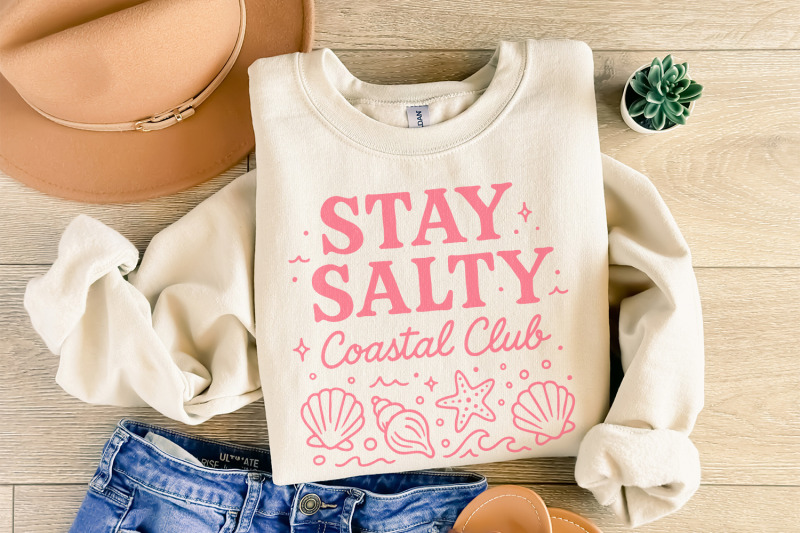 stay-salty-png-seashell-aesthetic-retro-summer-design-beachy-sublim
