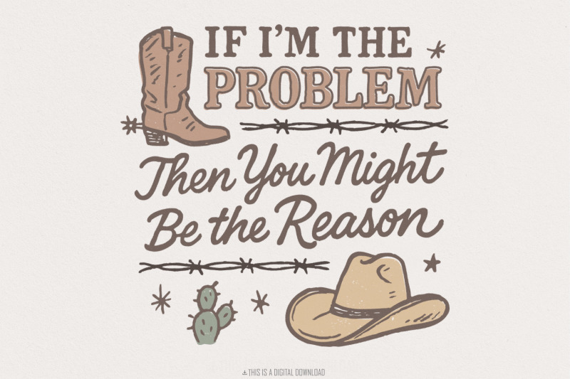 if-i-039-m-the-problem-png-country-music-download-nashville-png-retro-c