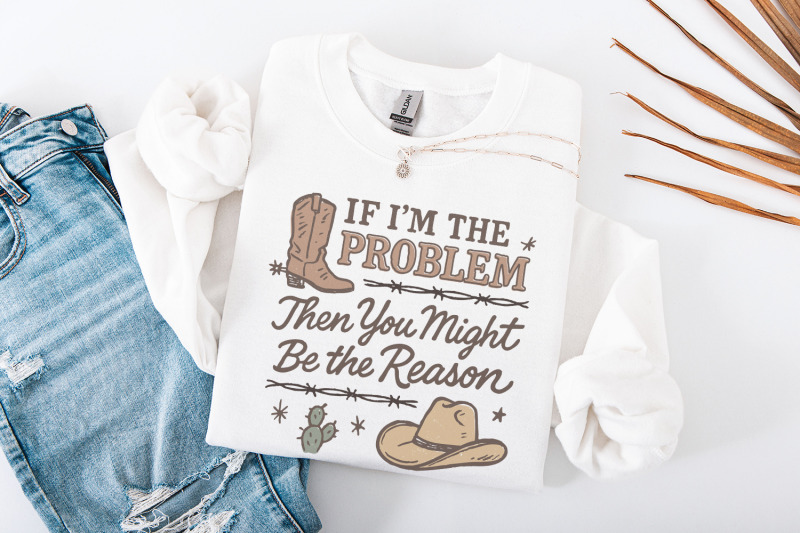 if-i-039-m-the-problem-png-country-music-download-nashville-png-retro-c