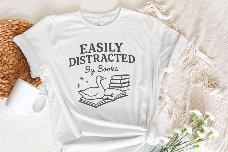 easily-distracted-by-books-png-trendy-bookish-png-silly-goose-design