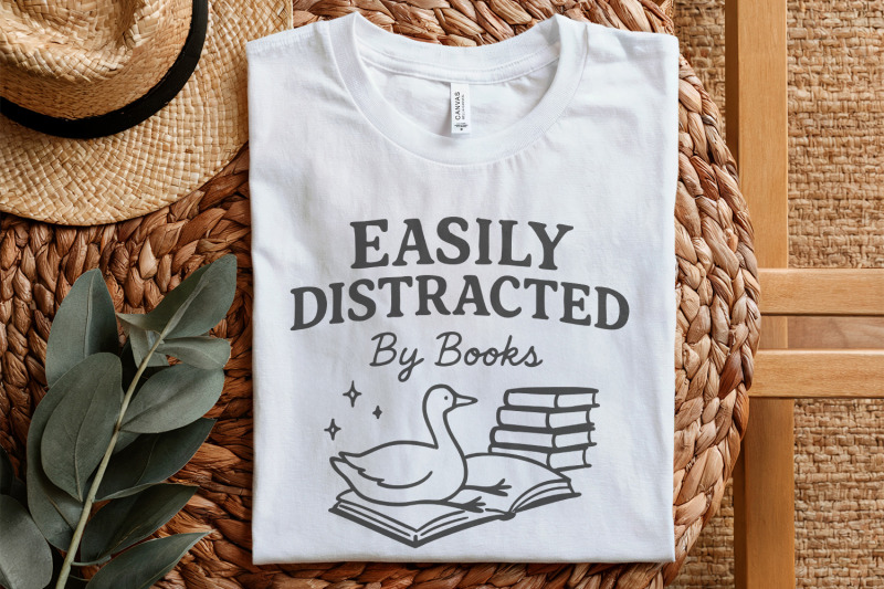 easily-distracted-by-books-png-trendy-bookish-png-silly-goose-design