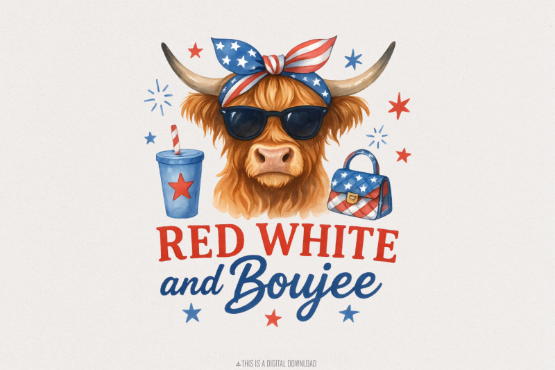 fourth-of-july-highland-cow-png-patriotic-america-sublimation-design