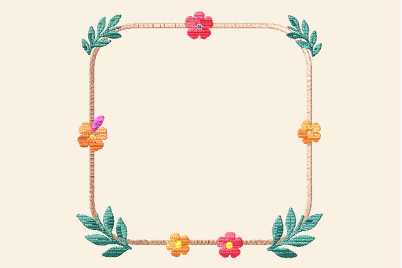 elegant-flower-border