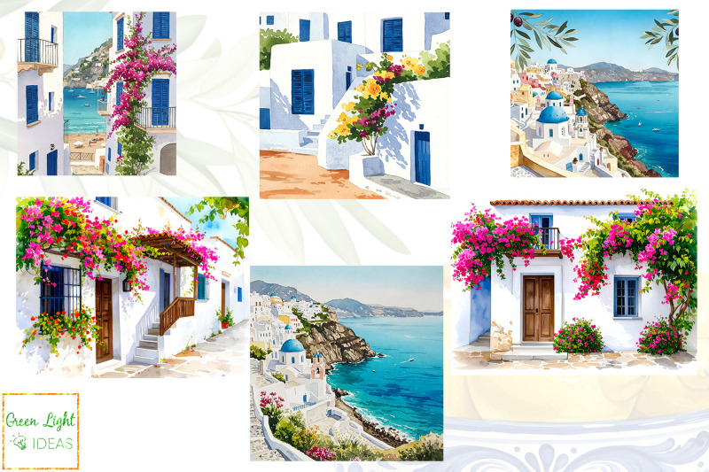 mediterranean-coastal-summer-clipart-beach-travel-illustrations