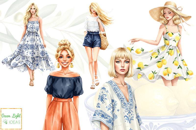 mediterranean-coastal-summer-clipart-beach-travel-illustrations