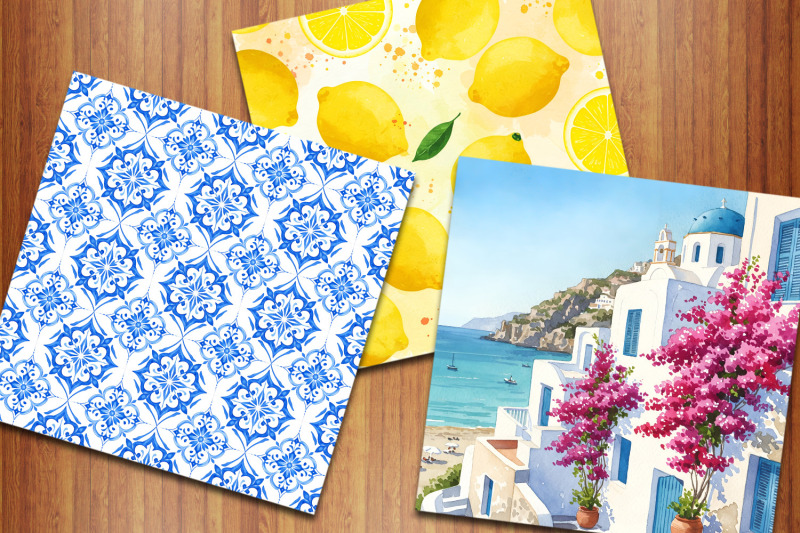 mediterranean-summer-digital-papers-azulejo-tiles-backgrounds