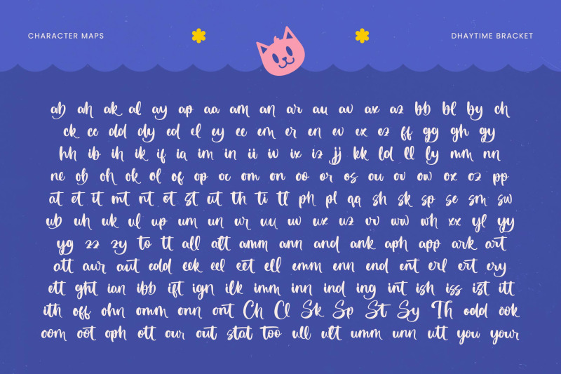 dhaytime-bracket-bold-handwritten-font