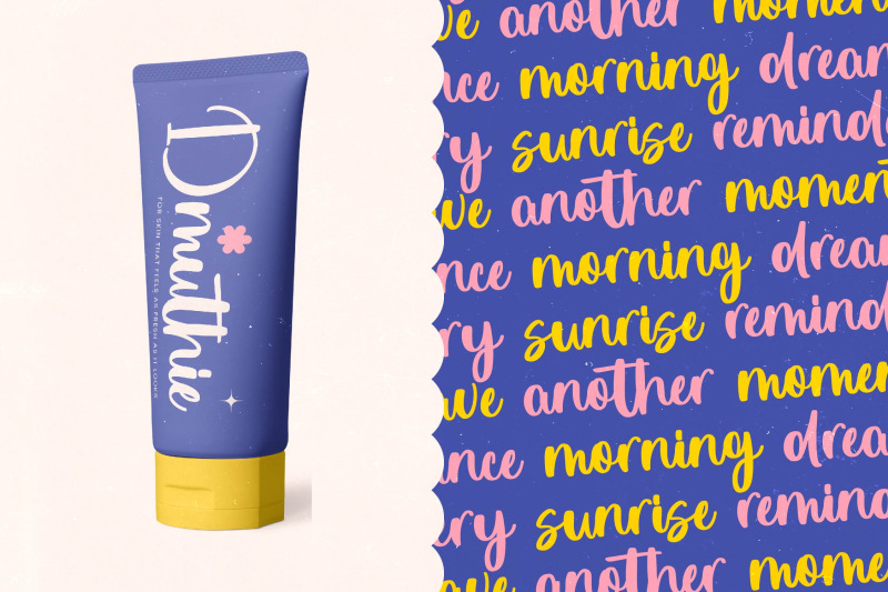 dhaytime-bracket-bold-handwritten-font