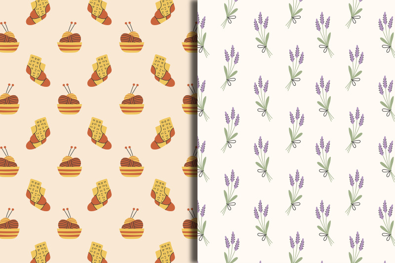 summer-countryside-seamless-patterns