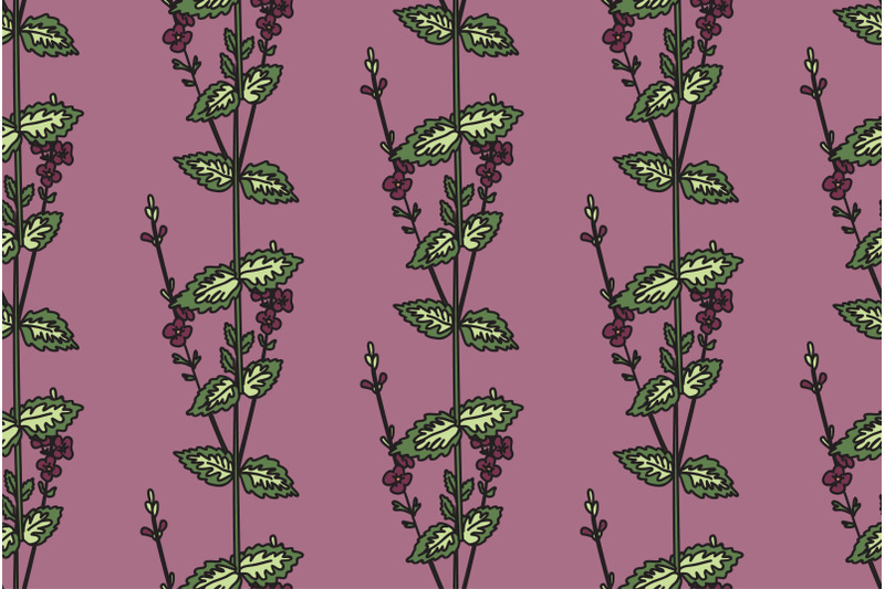 botanical-floral-seamless-pattern-with-wildflowers-vector-illustration