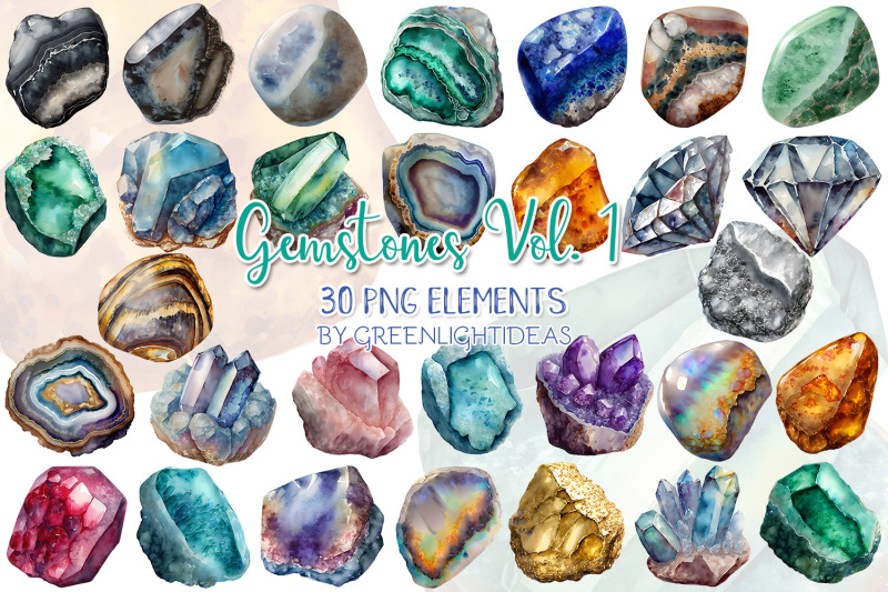 watercolor-gemstones-clipart-vol-1-crystals-graphics-precious-stones