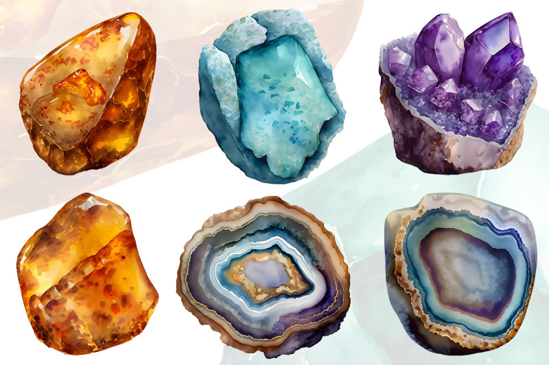 watercolor-gemstones-clipart-vol-1-crystals-graphics-precious-stones