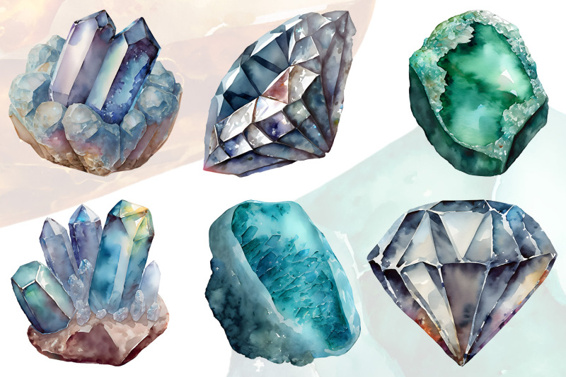 watercolor-gemstones-clipart-vol-1-crystals-graphics-precious-stones