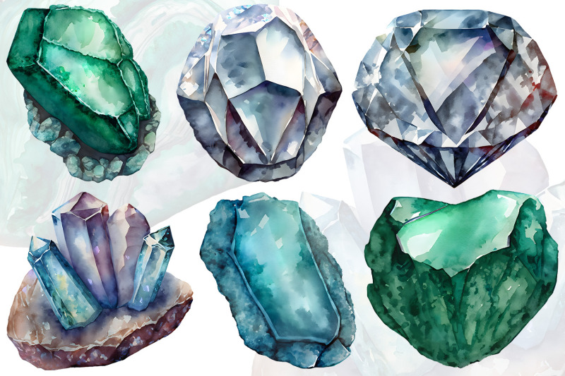 watercolor-gemstones-clipart-vol-2-crystals-graphics-precious-stones