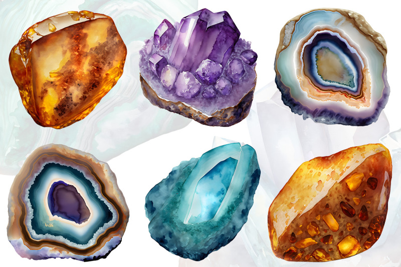 watercolor-gemstones-clipart-vol-2-crystals-graphics-precious-stones