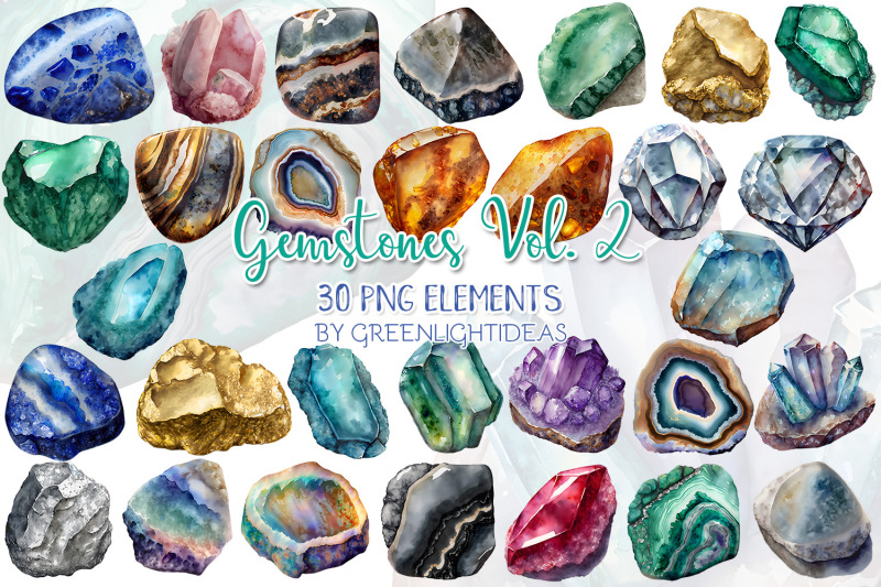 watercolor-gemstones-clipart-vol-2-crystals-graphics-precious-stones