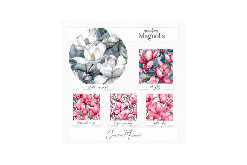 magnolia-seamless-digital-paper