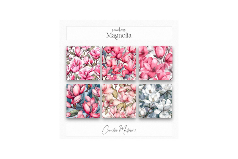 magnolia-seamless-digital-paper