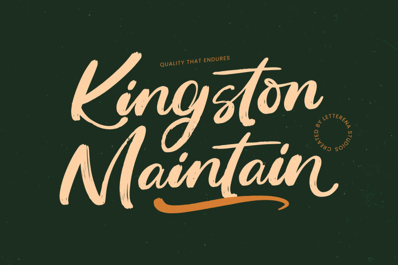 routine-oldnight-modern-brush-font