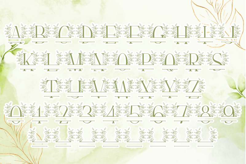 garden-leaves-line-monogram