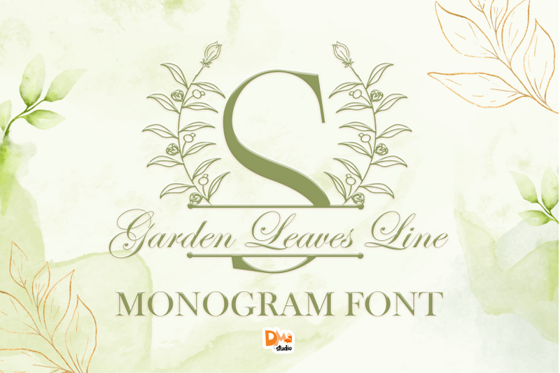 garden-leaves-line-monogram