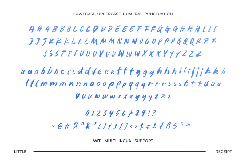 little-receipt-rough-brush-font