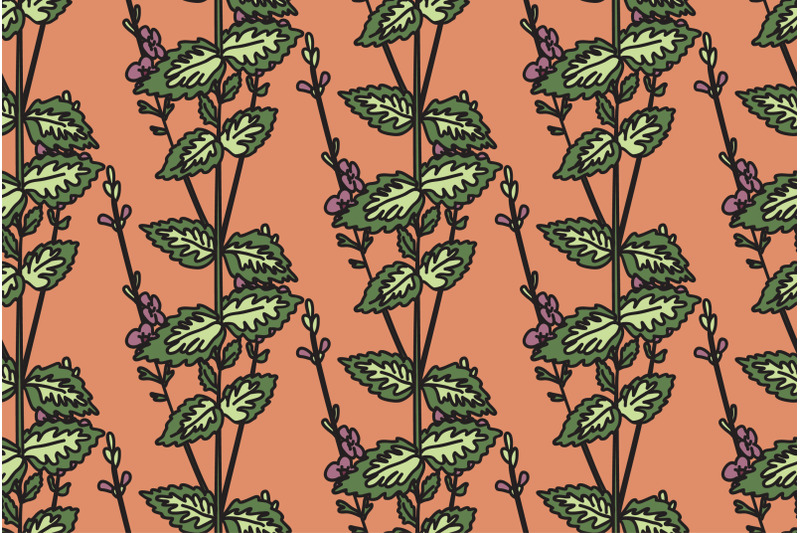 botanical-floral-seamless-pattern-with-wildflowers-vector-illustration