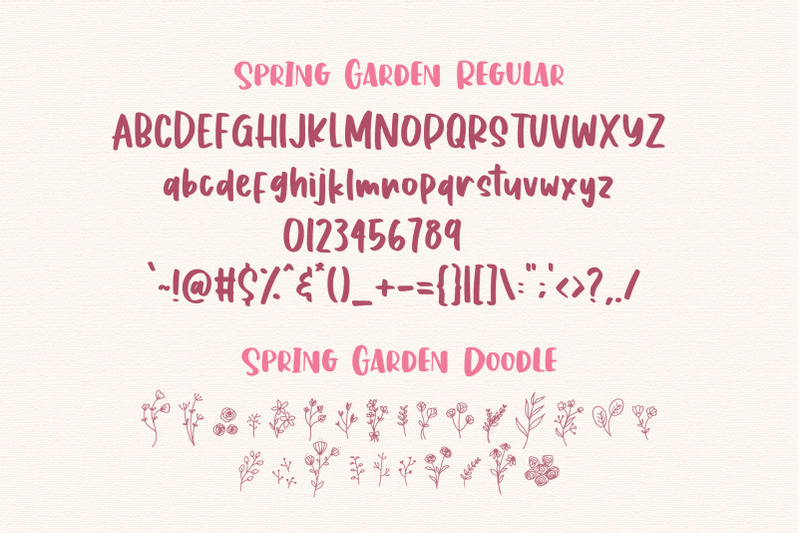 spring-garden-beautiful-handwritten-font