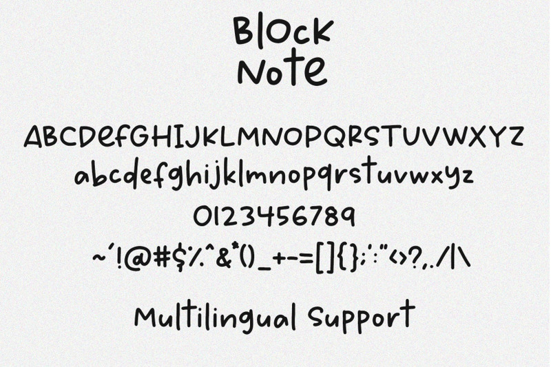 block-note