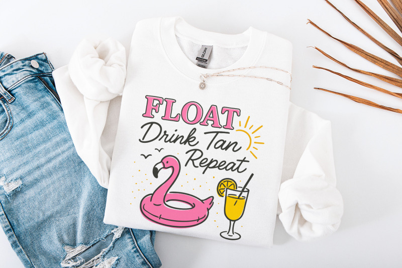float-drink-tan-repeat-png-summer-vibes-hello-summer-png-beach-png