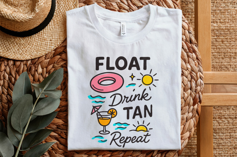 float-drink-tan-repeat-png-summer-beach-lake-life-day-drinking-rive