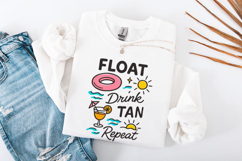 float-drink-tan-repeat-png-summer-beach-lake-life-day-drinking-rive